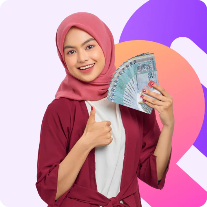 Personal loan calculator illustration