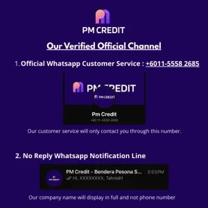 Scam alert notice